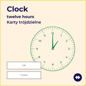 clock nauka godzin po angielsku