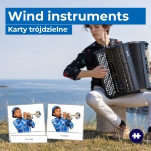 Wind instruments - instrumenty dęte angielski