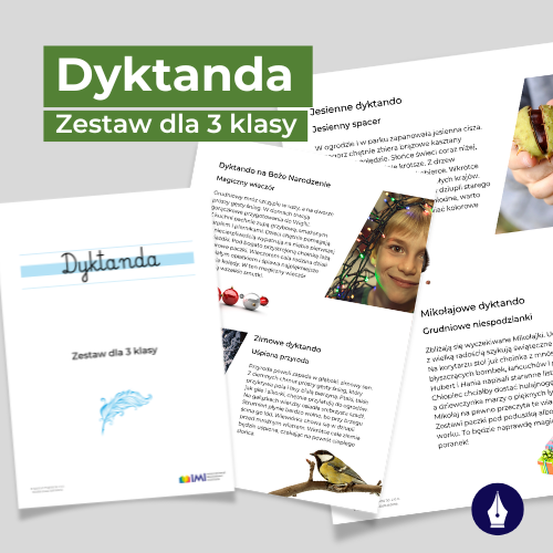 dyktanda dla 3 klasy